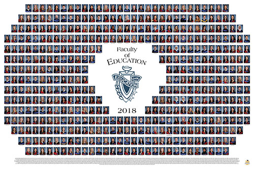 Education 2018 Graduation Photo Composite