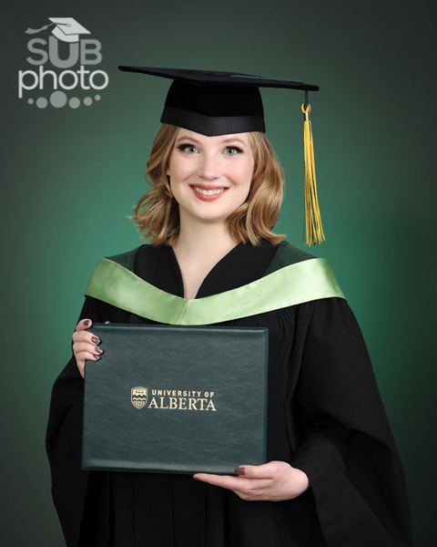 Engineering graduate with her degree Engineering graduate with her degree